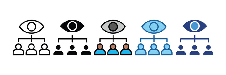 Supervisor  Icon Element For Design