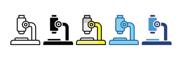 Microscope  Icon Element For Design