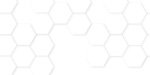 hexagon concept design abstract technology background, Hexagonal grid tile and mosaic structure mess cell, Abstract white hexagon concept background, Abstract white lines background,