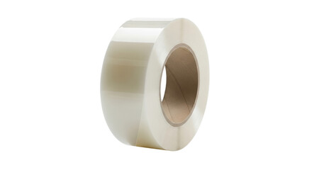 Clear Adhesive Tape Roll clear tape isolated on a transparent background