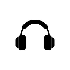 Headphone icon vector for web and mobile app. headphone sign and symbol