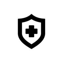 Health insurance icon vector for web and mobile app. Insurance document sign and symbol