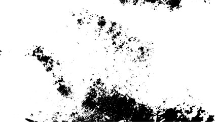 Distressed Black and White Abstract Texture Overlay Grungy Background Design