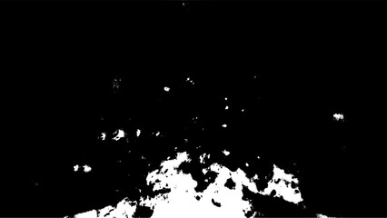 Distressed Black and White Abstract Texture Overlay Grungy Background Design