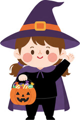 할로윈 꼬마마녀 