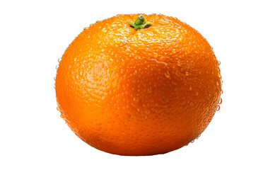 orange isolated on transparent