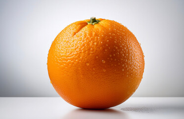orange isolated on white background