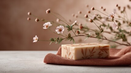 Luxury Bar Soap Mockup Display