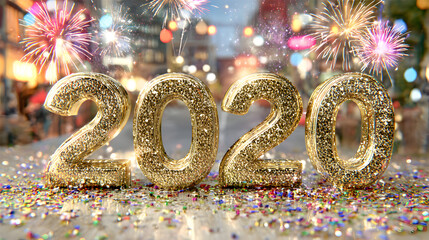 Elegant Happy New Year 2026 Celebration