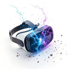 Immersive VR headset sparks digital innovation and futuristic experiences