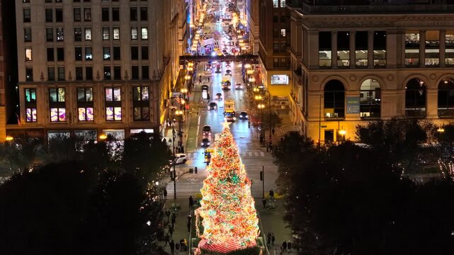 Christmas Tree in Chicago 