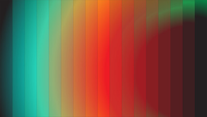Vibrant gradient background with vertical stripes and seamless color transitions effect