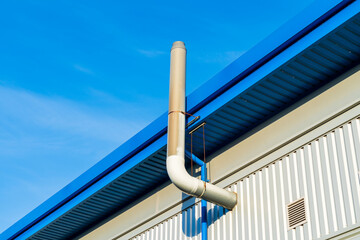 Naklejka premium A ventilation duct, part of a ventilation system to control and remove airborne contaminants