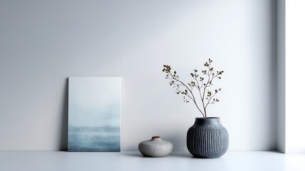 Minimal Abstract Painting Mockup