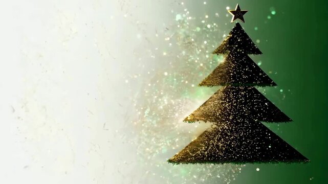 christmas, tree, christmas tree, reveal, intro, opener, drawn, drawing, sketch, light, trail, streak, line, particles, glitter, sparkle, shining, bright, glowing, green, abstract, stylized, animation,