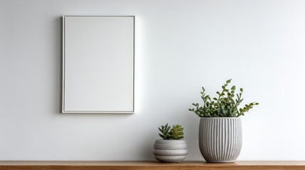 Modern Abstract Wall Art Mockup