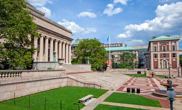 New York City, USA; 24th June 2012: The historic and famous Columbia University in the City of New York is a private premier Ivy League University In New York.