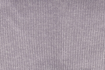 Purple Knitted Fabric Texture with Ribbed Pattern