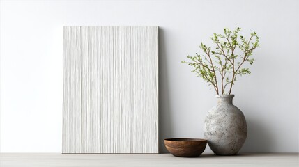 Minimal Art Canvas Mockup Display