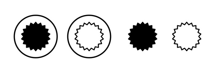 Badge icon logo design. Awards icon vector. Achieve sign and symbols. Stamp