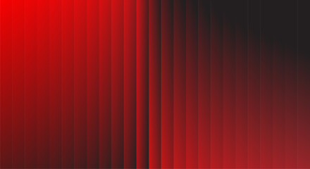 Abstract dark red glowing light form on black background