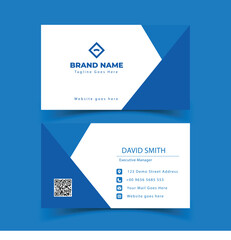 Modern and professional business card design with a clean layout and warm brown color palette