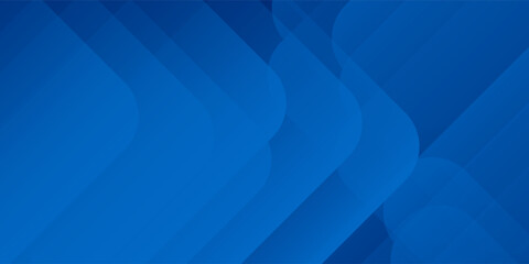 Abstract blue background with glowing geometric lines. Modern blue gradient square shape design. Futuristic technology concept. Suit for brochure, corporate, website, poster, banner,