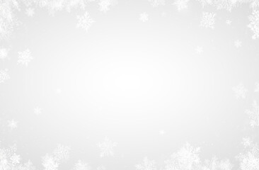 Snowflake winter season decoration.