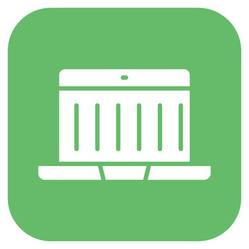 Binary Code icon vector image. Can be used for Coding and Development.