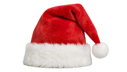 Festive Red Santa Hat A Symbol of Christmas Joy and Holiday Cheer