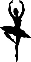 ballet dancer silhouette