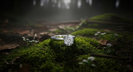 diamond ring with diamonds