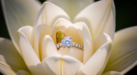 diamond ring with diamonds