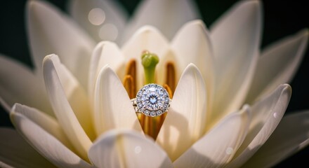 diamond ring with diamonds