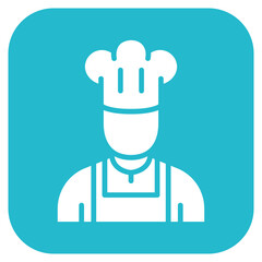Baker icon vector image. Can be used for Women.