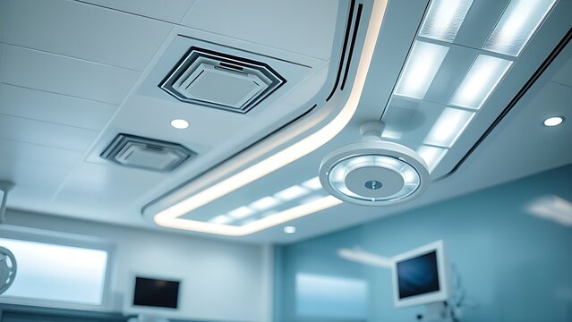tennessine. Modern medical facility interior with clean clinical setting and professional ambient lighting. real-estate listings.