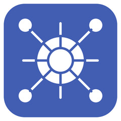 Obraz premium Network Connectivity icon vector image. Can be used for Networking.