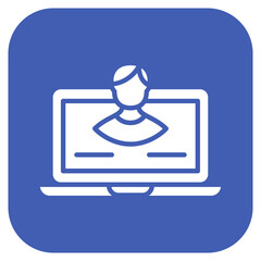 Connect With Us icon vector image. Can be used for Contact Us.