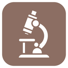 Microscope icon vector image. Can be used for Lab.