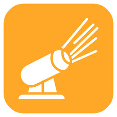 Laser Beam icon vector image. Can be used for Manufacturing.