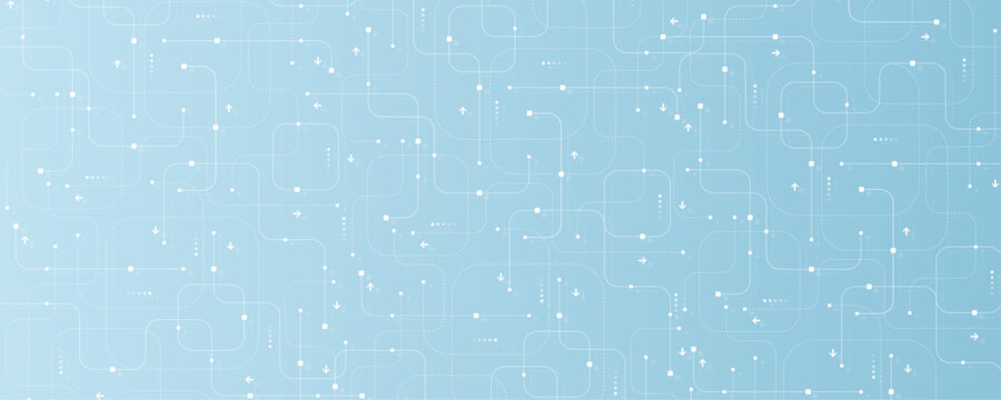 Motherboard technology circuit board background texture design. Creative idea AI banner concept for internet technology. Digital motherboard concept for poster, cover, banner, header, web template