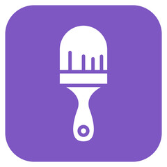 Paint Brush Line Color Icon