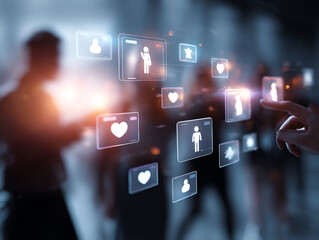 social media concept