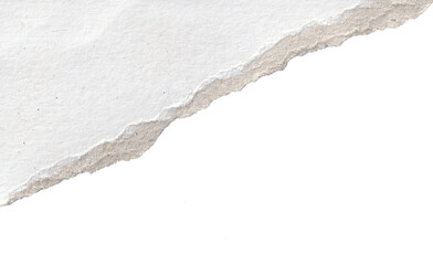 torn blank pages with uneven texture edges. set of ripped white paper sheets png isolated on transparent background.