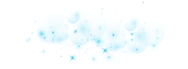 Transparent stardust glow PNG magical sparkle effect.