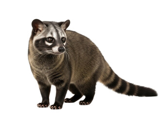 Civet with transparent PNG background