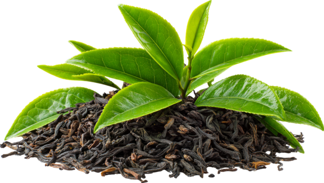 Tea leaf green plant fresh nature Tea leaf green plant fresh nature dried tea leaves