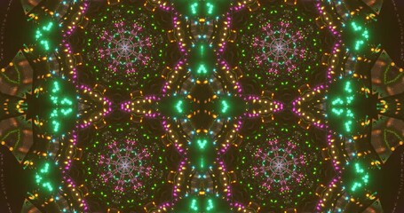 Colorful tunnel video loop creates a vibrant and dynamic visual experience for screensavers and presentations