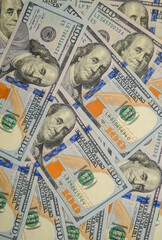 Hundred Dollar Bills Background – US Currency Money Texture