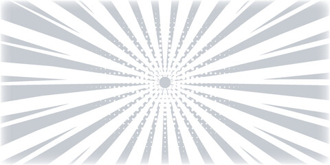 Ray sun light. Sunburst background. Radial circle line. Pattern starburst. Comic beam lines. Sun effect rays. Abstract firework. Concentration stripe. Cartoons lightning style. Vector illustration